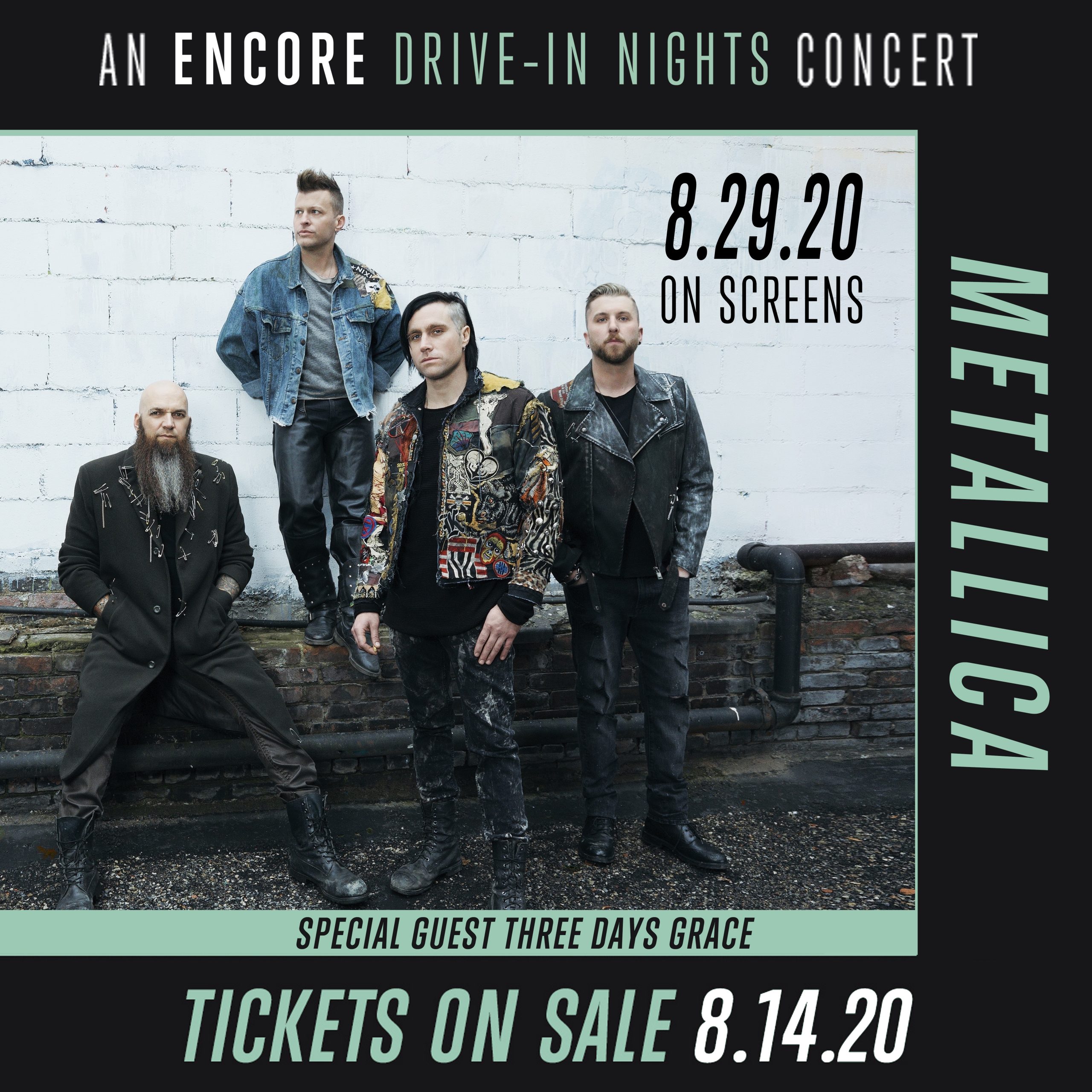 3DG DRIVE-IN SHOW WITH METALLICA | AUGUST 29