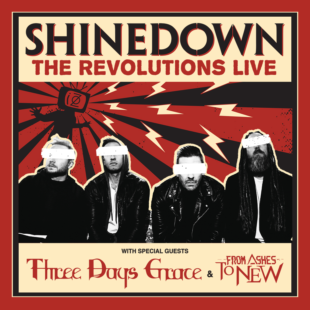 shinedown three days grace tour setlist