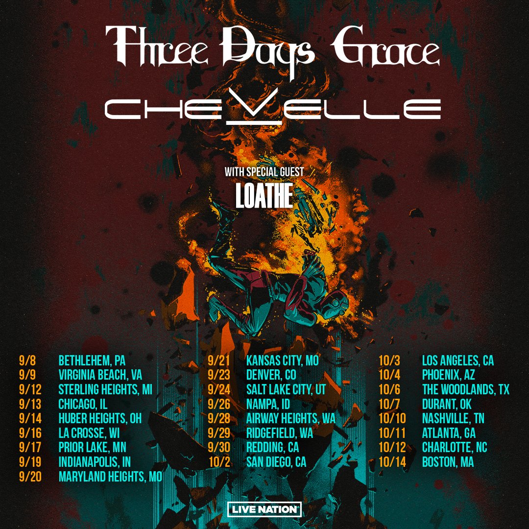 USA CO-HEADLINE TOUR WITH CHEVELLE | SEP/OCT 2023